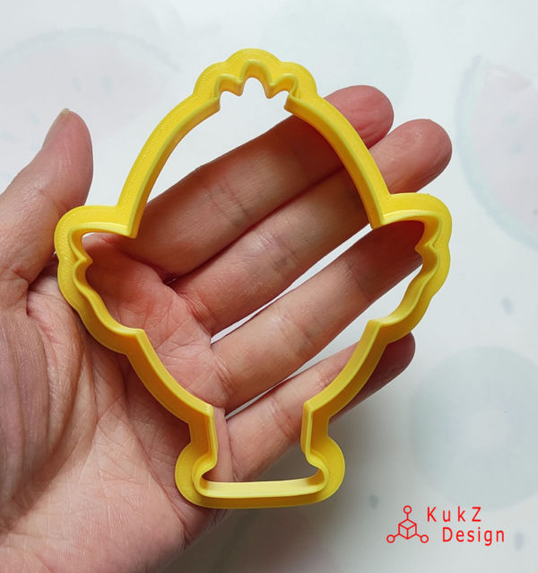 Chick cookie cutter