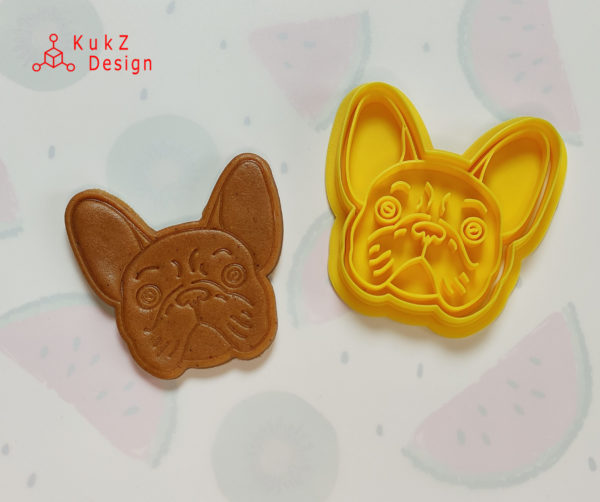 French Bulldog cookie cutter